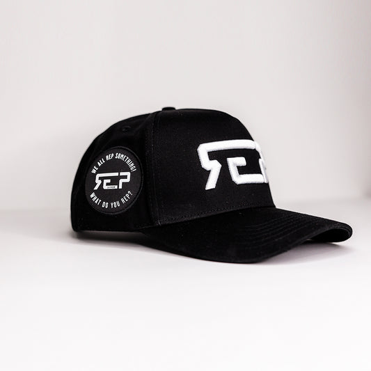 Cap Rep La Mode Black - Yin & Yang Collection